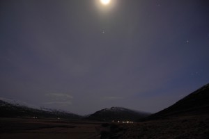 Sternenlicht geflutet